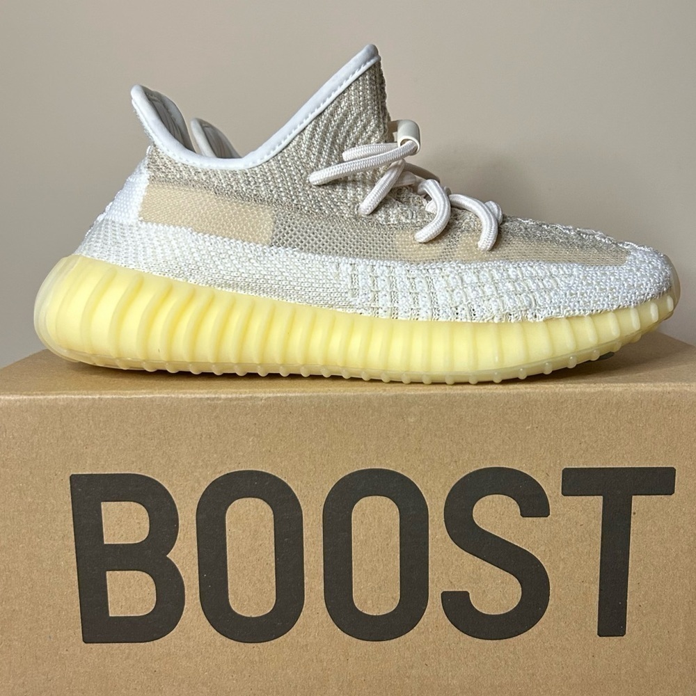 Yeezy | Adidas Yeezy Boost 350 V2 Natural (5M/6W) - Picture 3 of 16